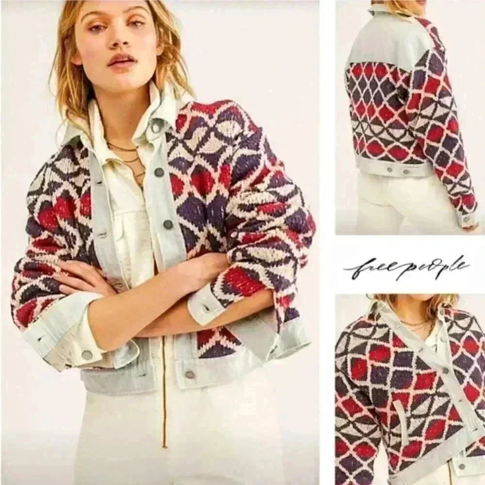 FREE PEOPLE Lakeside Denim Jacket